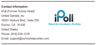 iPoll Corporate Info Screenshot